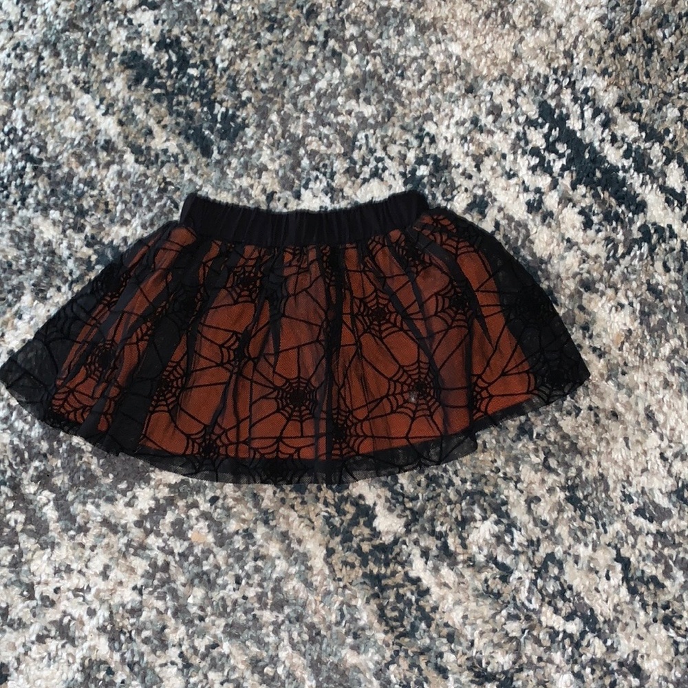 Halloween Themed Skirt 12 months Pre owned